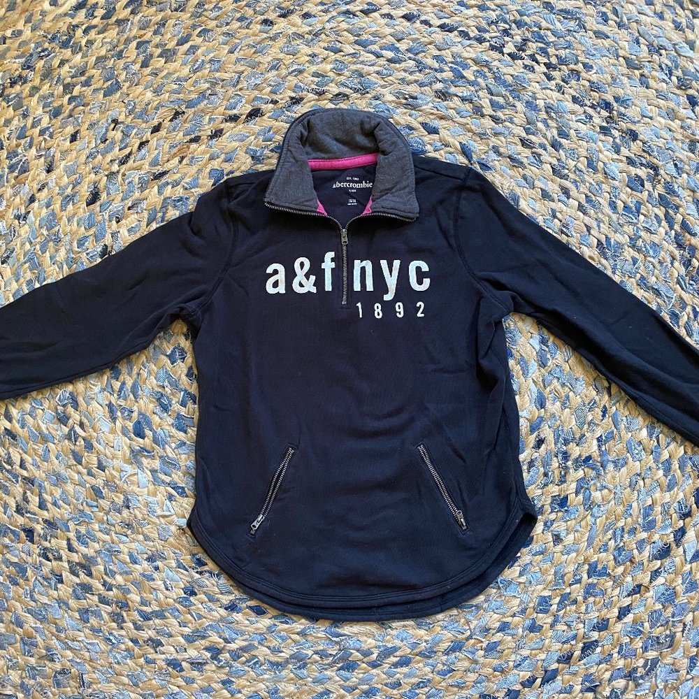 Abercrombie kids quarter-zip